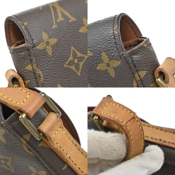 LOUIS VUITTONI Chantilly MM Shoulder Bag Monogram Leather Brown M51233 80EF912(F - Picture 8 of 16